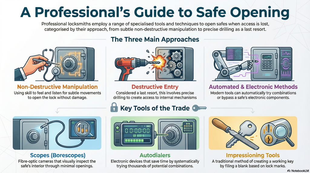 Safe Cracking Tools- A Locksmith's Comprehensive Guide