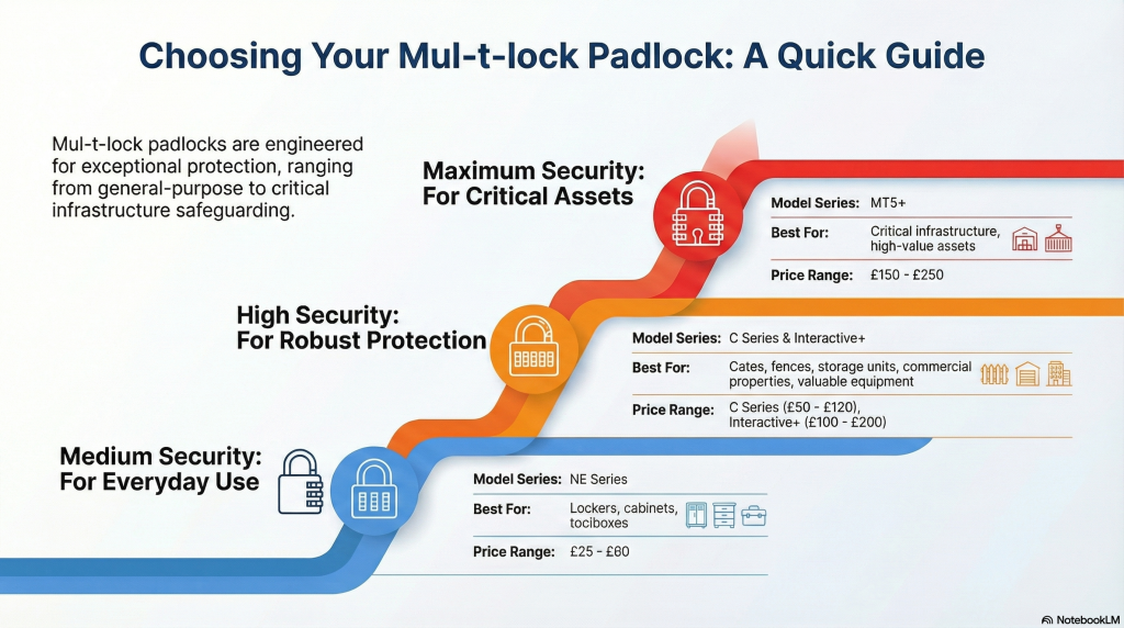 Top 6 Mul-t-lock Padlocks- A Comprehensive Guide