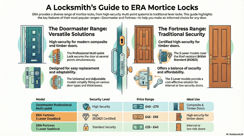 Top 8 ERA Mortice Locks- A Comprehensive Guide for Locksmiths