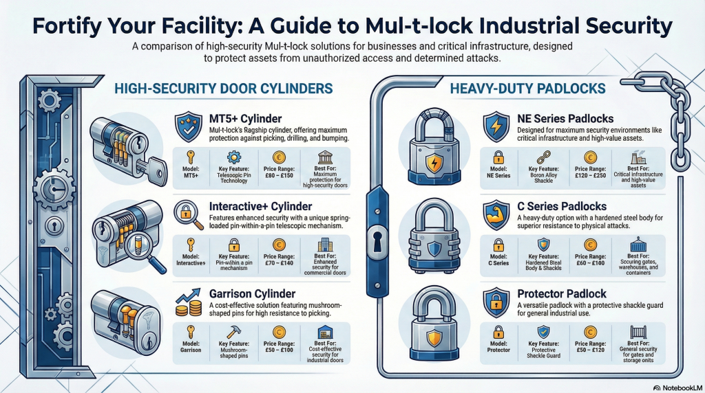 Top 8 Industrial Locks from Mul-t-lock- A Comprehensive Guide