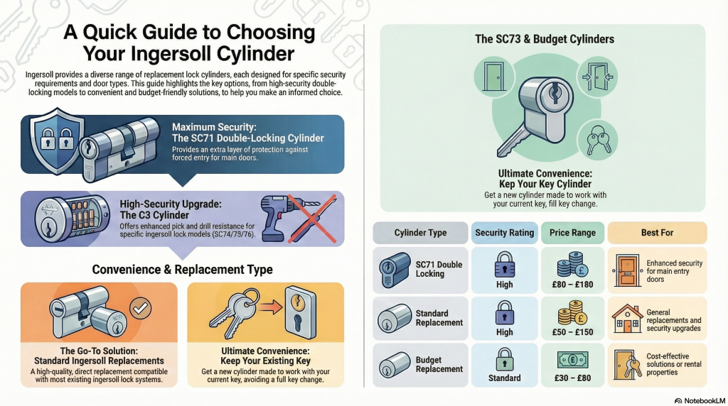 Top 8 Ingersoll Cylinders- A Locksmith's Guide