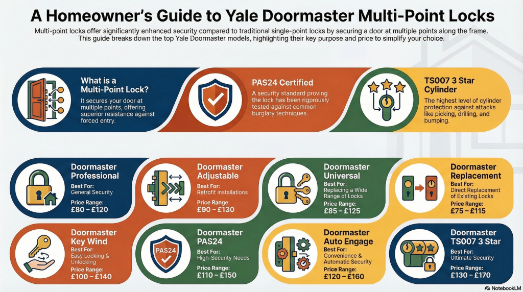 Top 8 Yale Doormaster Multi-Point Locks- A Comprehensive Guide