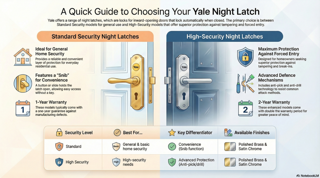 Top 8 Yale Night Latches-A Comprehensive Guide