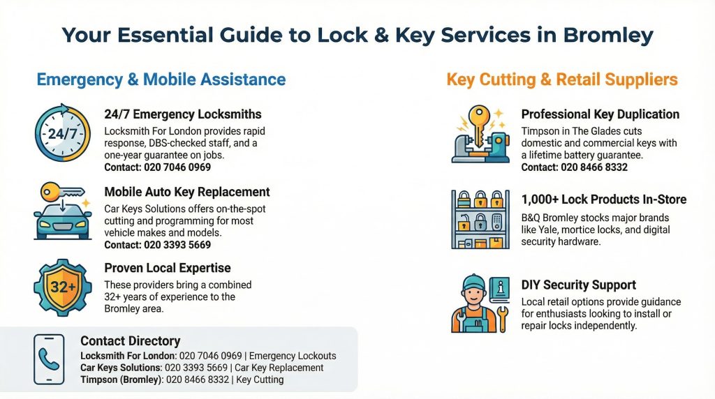 4 Emergency Locksmith Services in Bromley