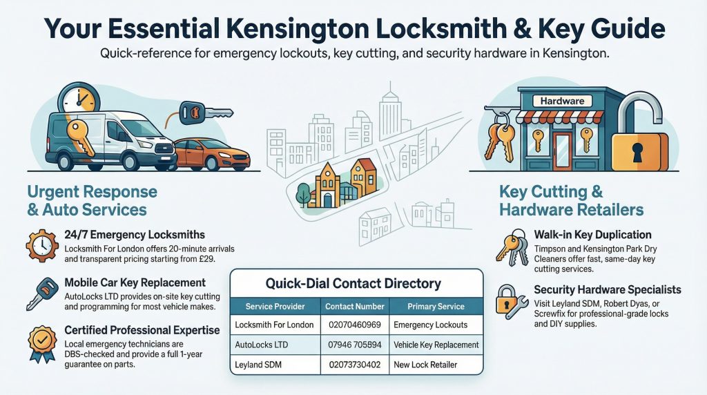 4 Emergency Locksmith Services in Kensington