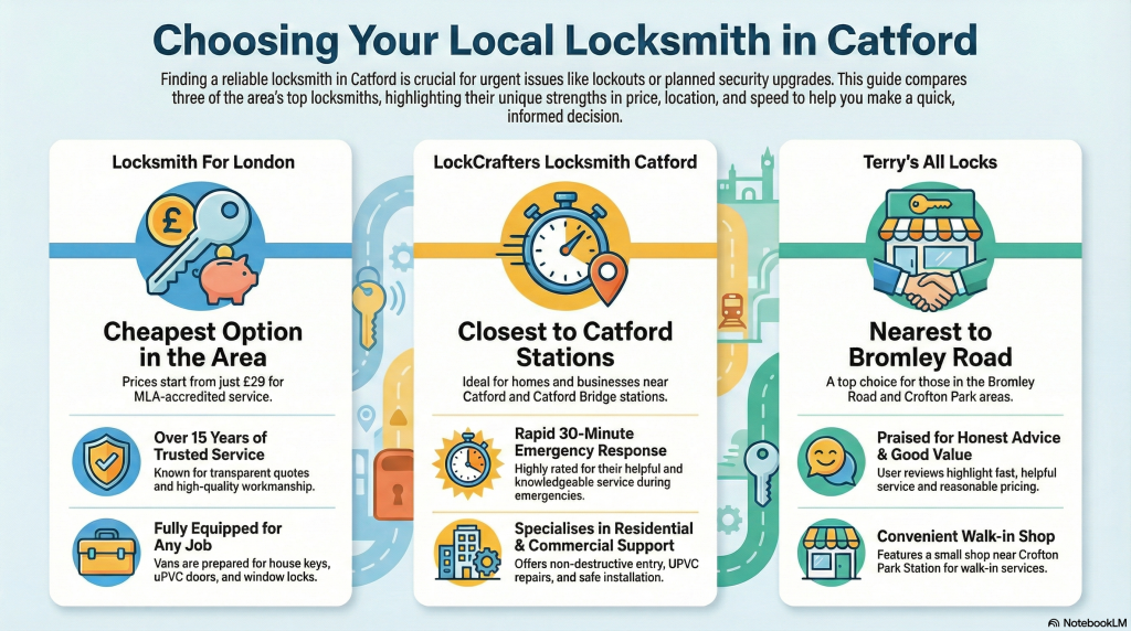 Choosing Your Local Locksmith in Catford