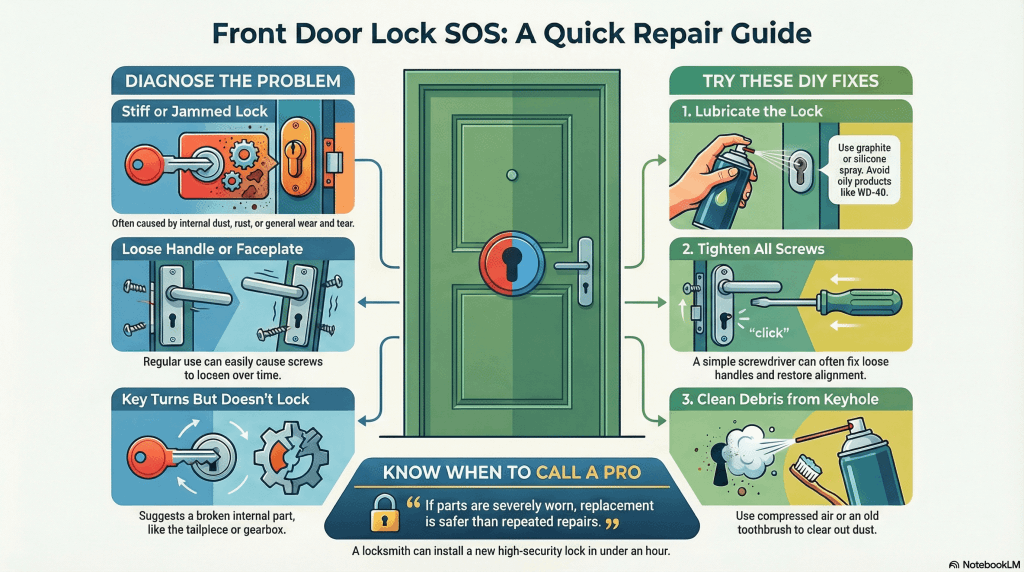 Front Door Lock SOS - A Quick Repair Guide