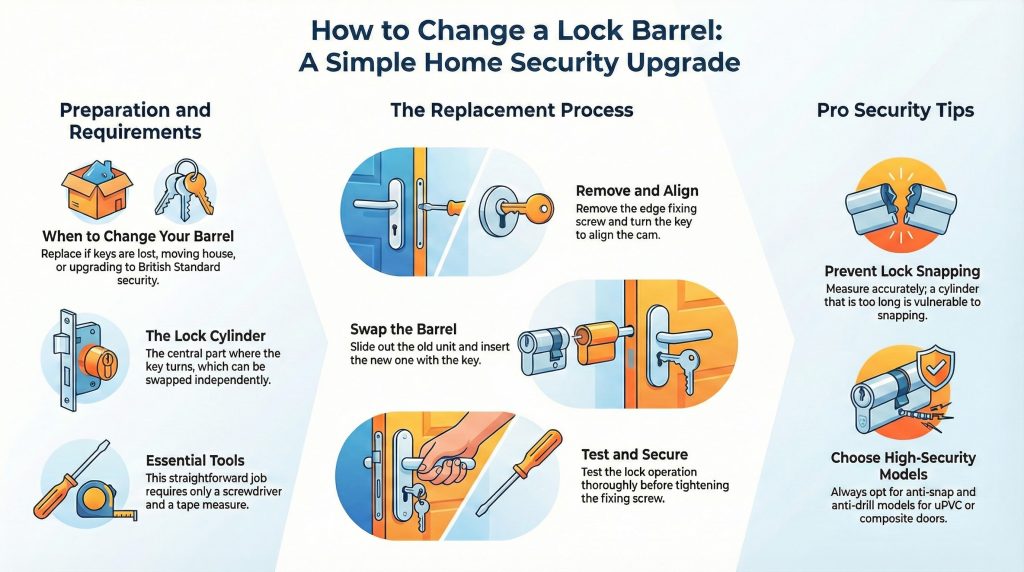 How to Change a Lock Barrel