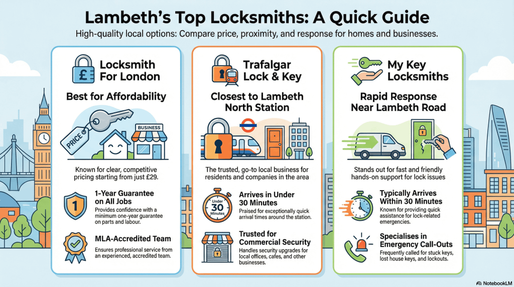 Lambeth's Top Locksmiths - A Quick Guide
