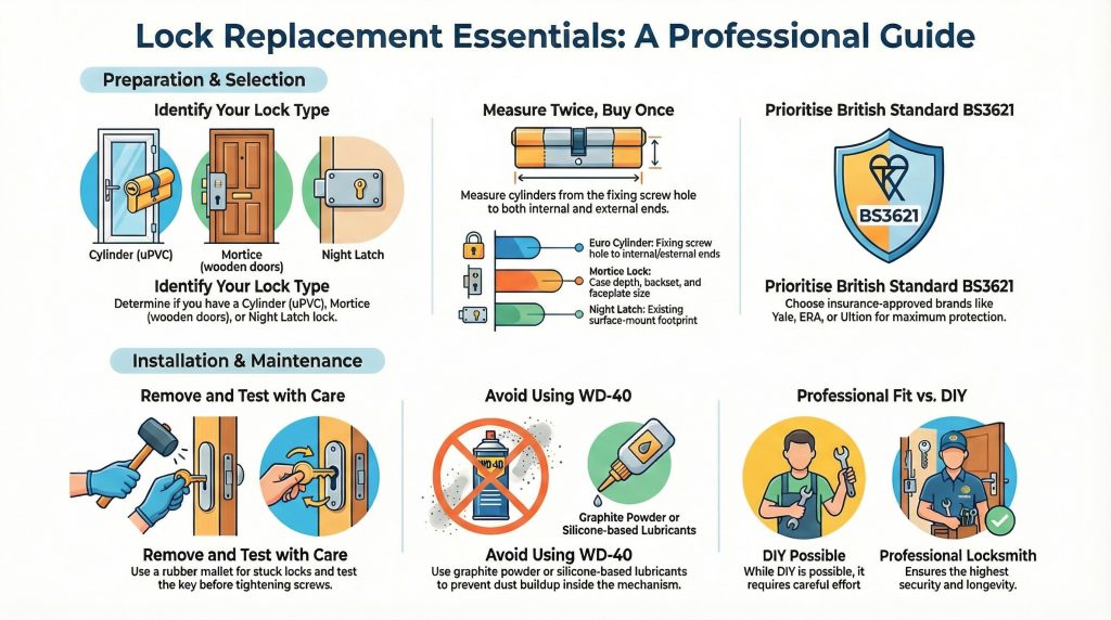 Lock Replacement Essentials - A Professional Guide