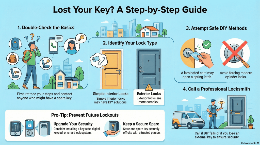 Lost Your Key? A Step-by-Step Guide