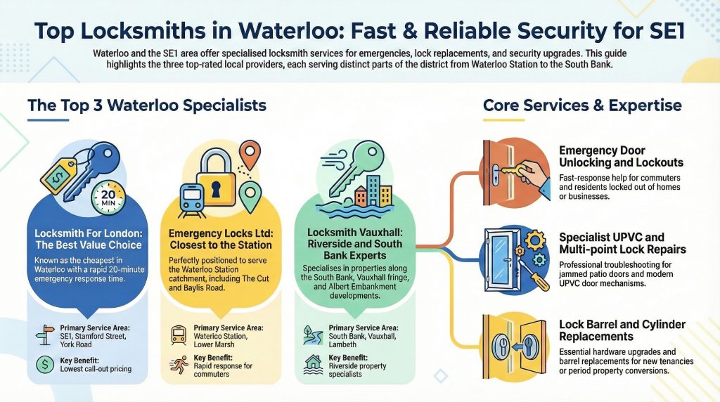 Top Locksmiths in Waterloo - Fast & Reliable Security for SEl
