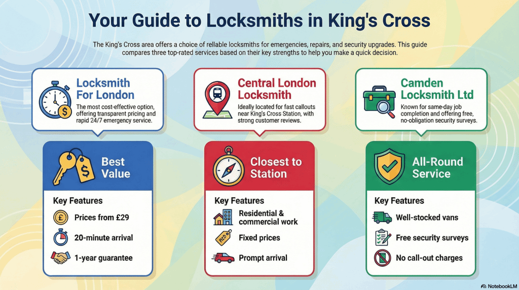 Your Guide to Locksmiths in King's Cross