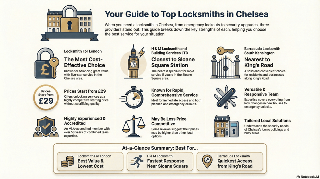 Your Guide to Top Locksmiths in Chelsea